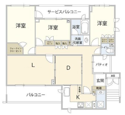 世田谷区上用賀3丁目 【賃貸居住】マンション