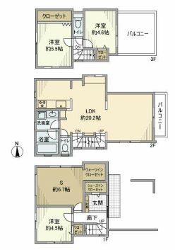 目黒区原町1丁目 【賃貸居住】一戸建