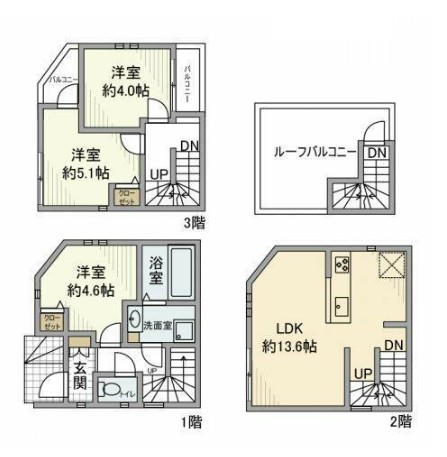 品川区中延6丁目 【賃貸居住】一戸建