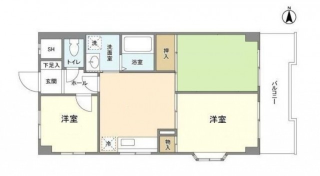 横浜市鶴見区上の宮1丁目 【賃貸居住】マンション