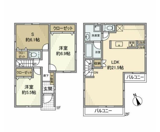 世田谷区用賀1丁目 【賃貸居住】一戸建
