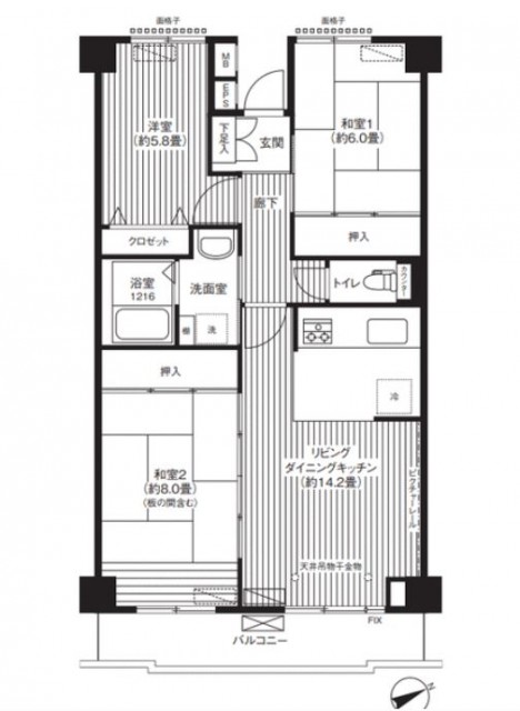 大田区大森北5丁目 【賃貸居住】マンション