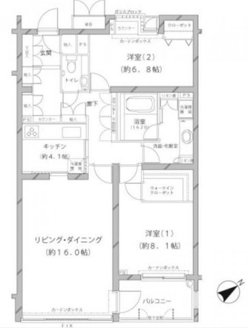 (間取)
