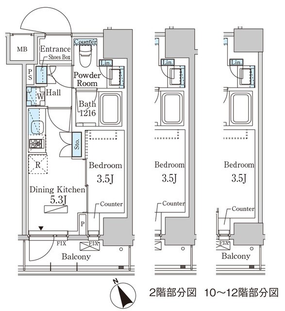 (間取)
