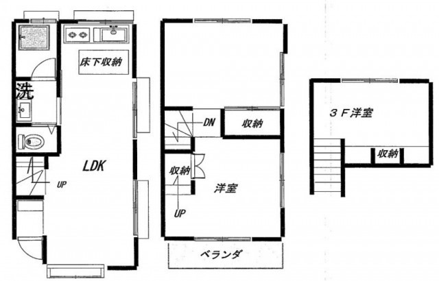 世田谷区野沢2丁目 【賃貸居住】テラスハウス