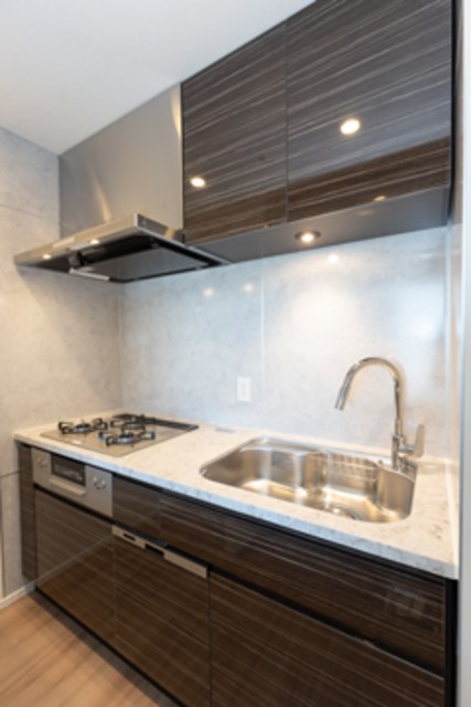 ※写真は同タイプ住戸です。(キッチン)