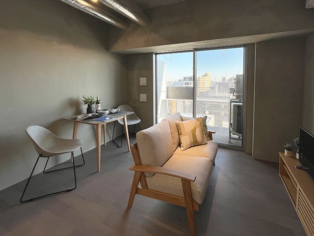 ※写真は同タイプ住戸です。(居間)