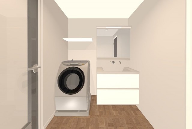 イメージ画像となります。家具や家電は実際に設置しておりません。(内装)