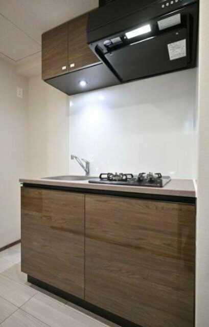 システムキッチン（2口ガスコンロ）(キッチン)