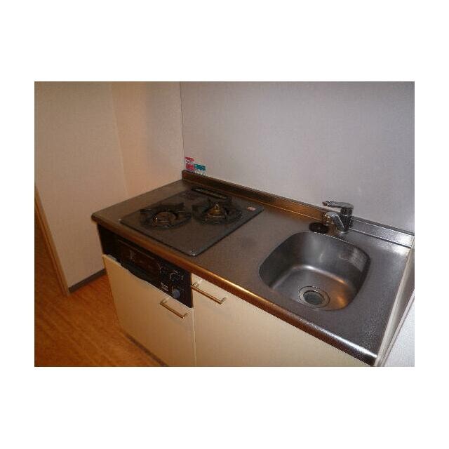 料理好きの方にも嬉しい2口ガスコンロです★※写真転用(キッチン)