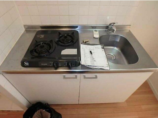 システムキッチン（2口ガスコンロ）(キッチン)