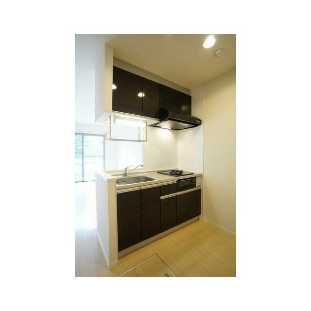 システムキッチン☆  ガスコンロ2口☆(キッチン)