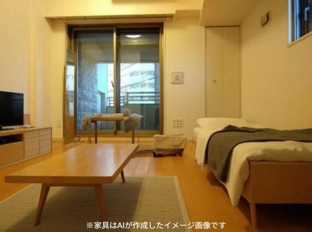 ※家具は付帯しません。(居間)