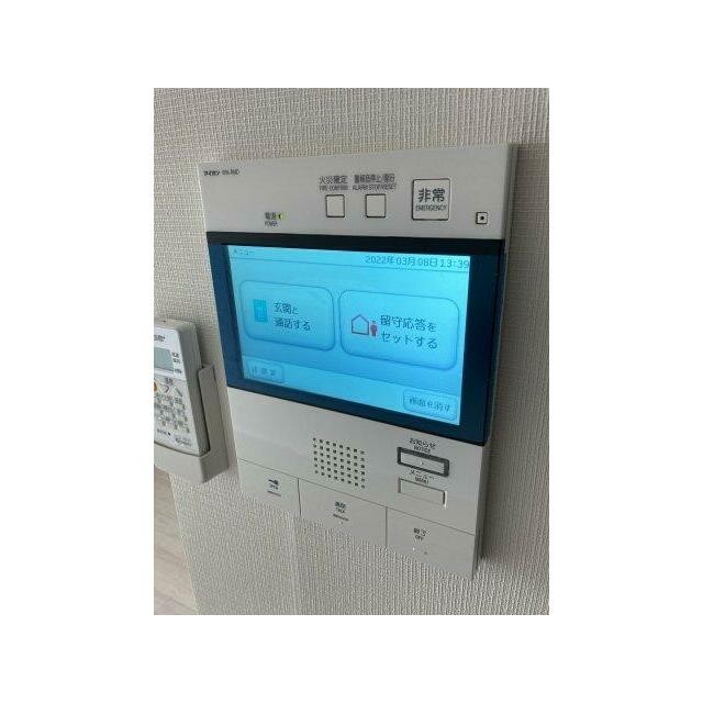 カラーモニター付きインターホン