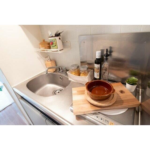 1口IHコンロ※家具・小物はイメージです(キッチン)