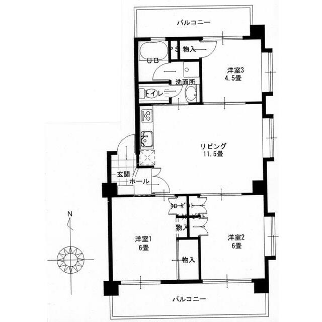 世田谷区経堂1丁目 【賃貸居住】マンション