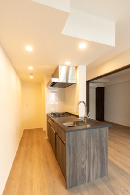 ※写真は同タイプ住戸です。(キッチン)