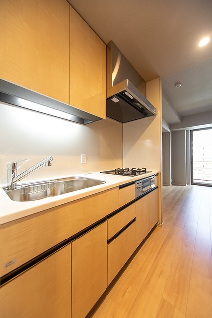 ※写真は同タイプ住戸です。(キッチン)