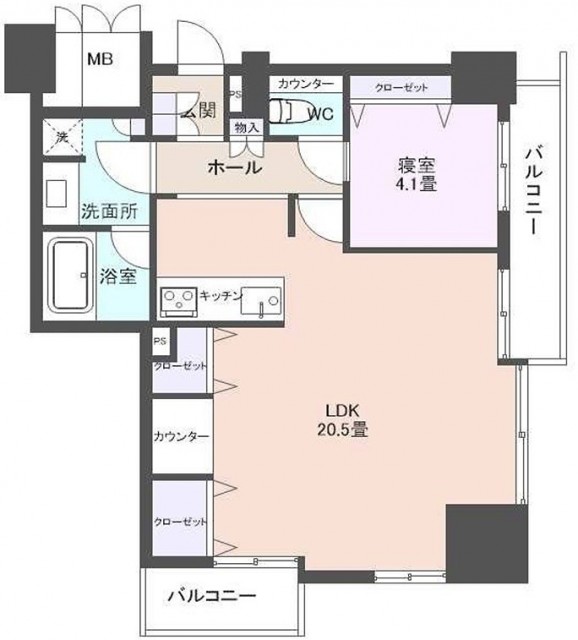 港区港南2丁目 【賃貸居住】マンション