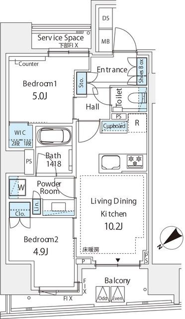 (間取)