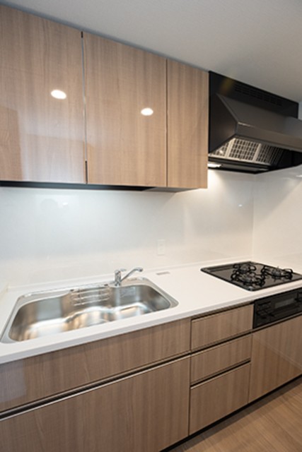 ※写真は同タイプ住戸です。(キッチン)