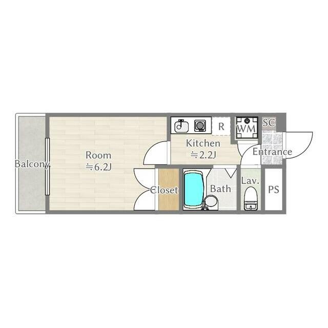 ブルーム学芸大II 目黒区目黒本町 東急東横線学芸大学駅 東急目黒線武蔵小山駅 賃貸マンション(間取)