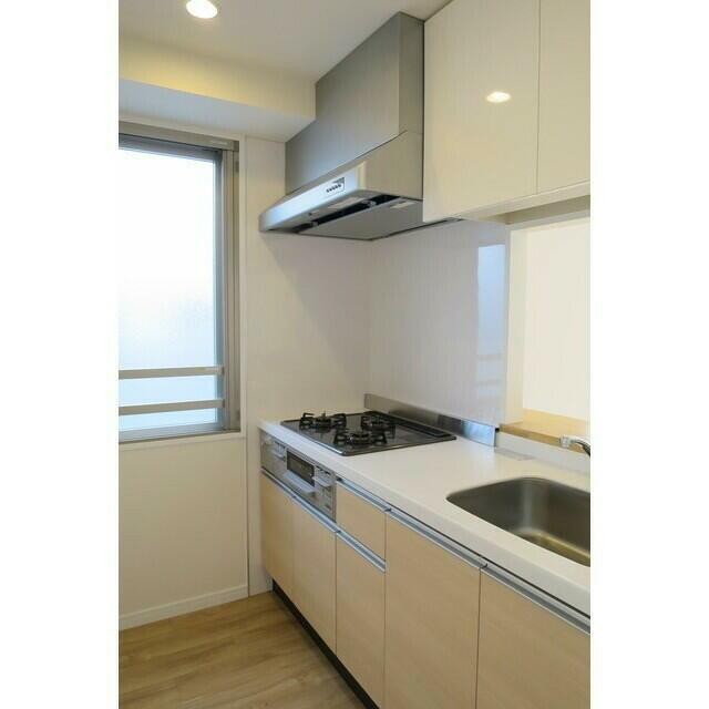 3口ガスコンロ・グリル付(キッチン)