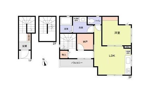 品川区上大崎1丁目 【賃貸居住】アパート