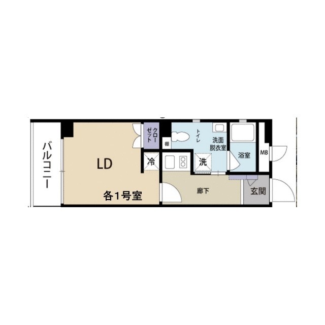 現況と相違ある場合、現況有姿といたします。(間取)