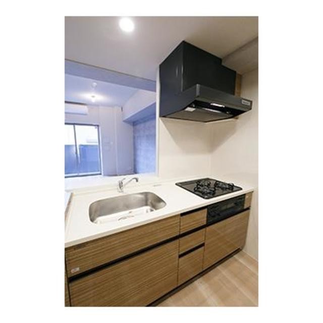 ※写真は同タイプ住戸です。(キッチン)