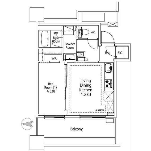 港区白金1丁目 【賃貸居住】マンション