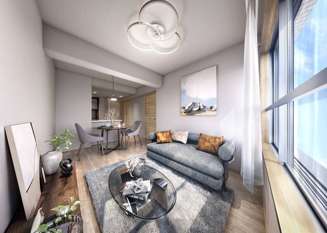 ※写真は同タイプ住戸です。(居間)