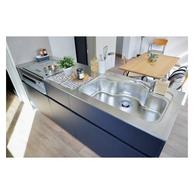 IH3口コンロ・グリル付き(キッチン)