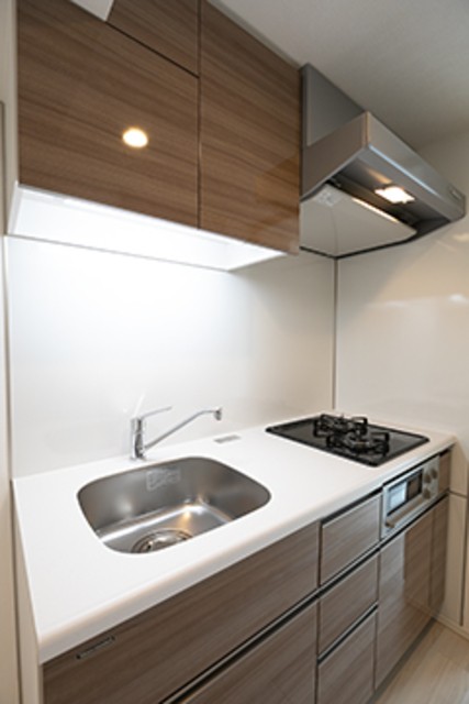 ※写真は同タイプ住戸です。(キッチン)