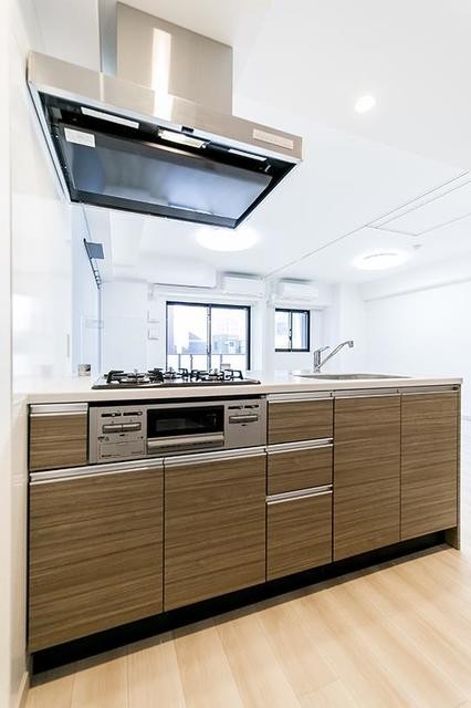 ※写真は同タイプ住戸です。(キッチン)