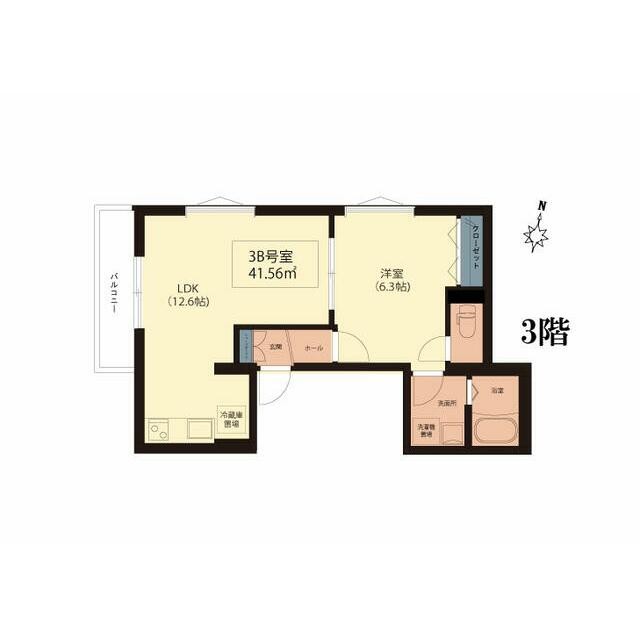 5月中旬完成予定。内見できます(間取)