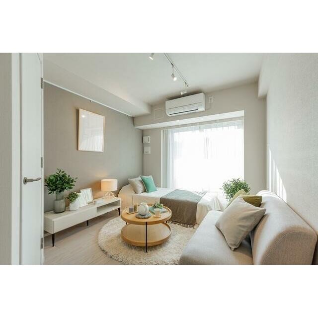 A1タイプ2022年2月撮影 MR204号室で調度品等は含まれません。(居間)