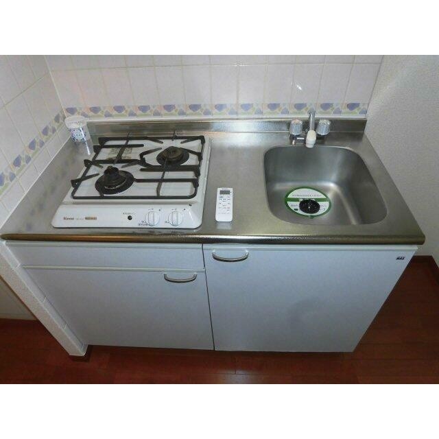 システムキッチン（2口ガスコンロ）(キッチン)