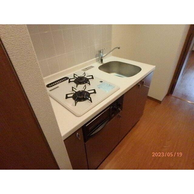 システムキッチン（2口ガスコンロ）(キッチン)