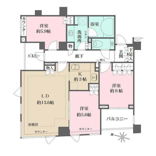 (間取)