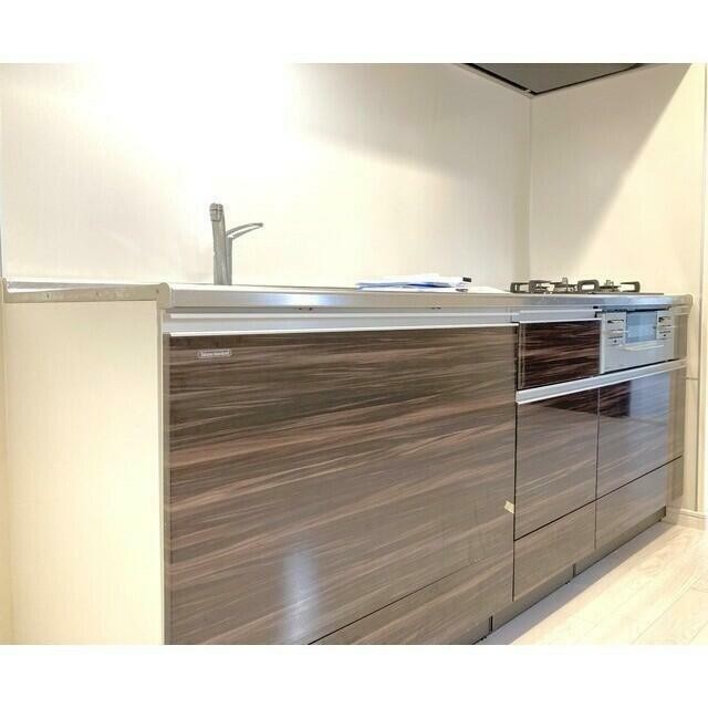 3口ガスコンログリルつき※写真は304号室(キッチン)