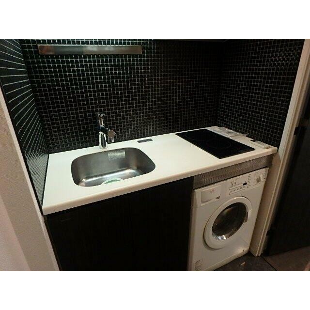 システムキッチン（2口IHコンロ）(キッチン)