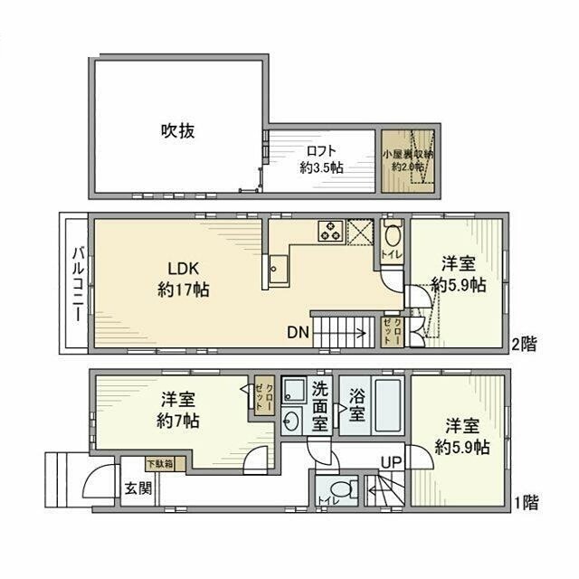 (間取)