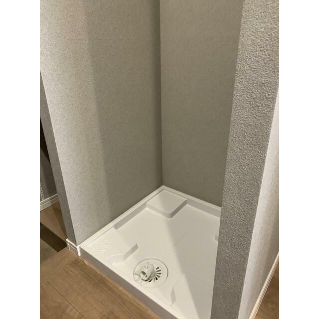 洗濯置き場は室内にあります