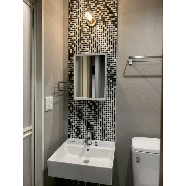 うれしい独立洗面台です(内装)