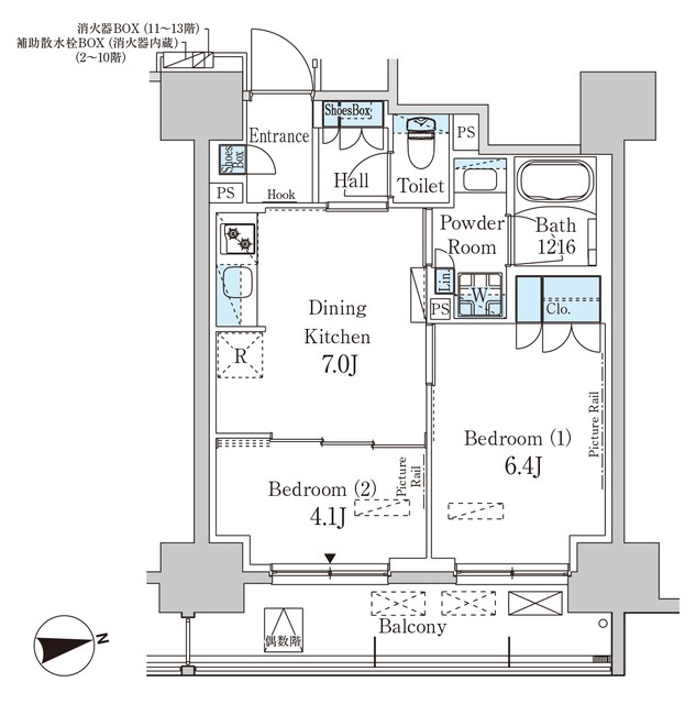 (間取)