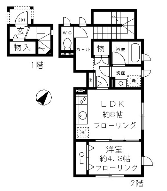 (間取)