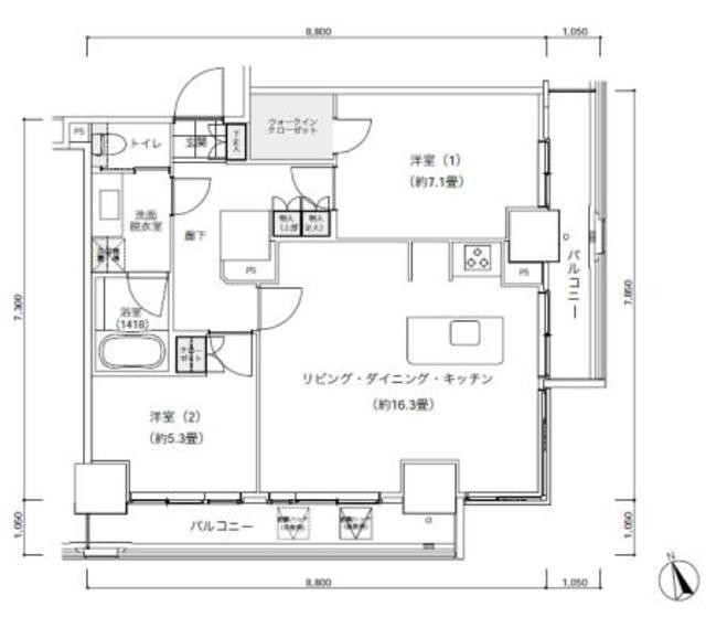 (間取)