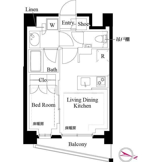 (間取)