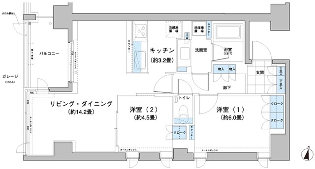 (間取)